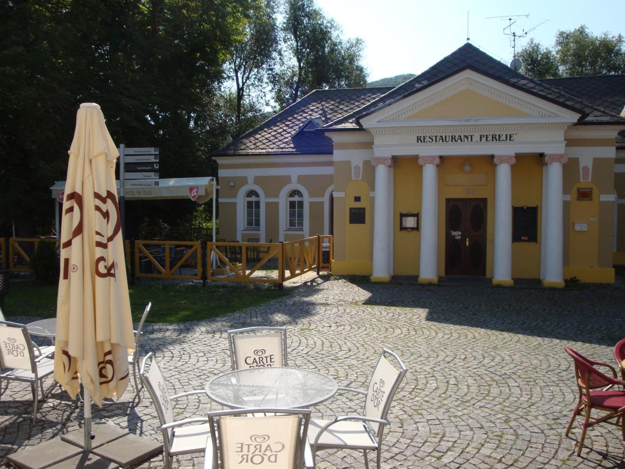 Lazne Evzenie Hotel Klasterec nad Ohri Luaran gambar